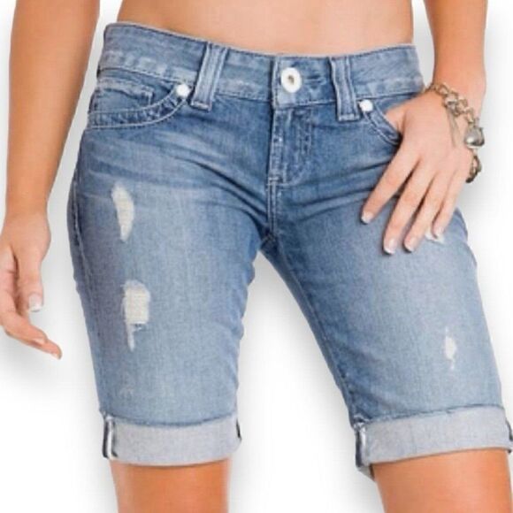Guess Denim Shorts - Picture 1 of 9